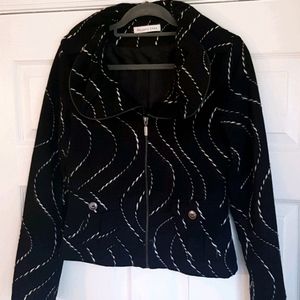 Melanie Lyne Black Wool Jacket